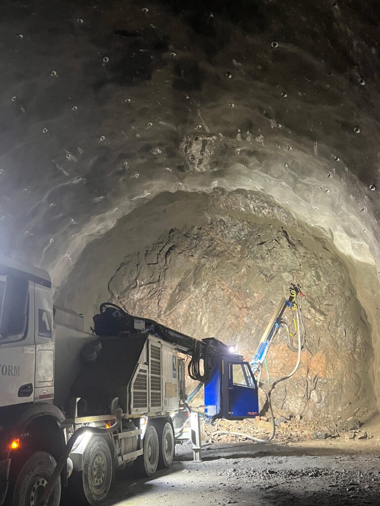Betongsprøyting
